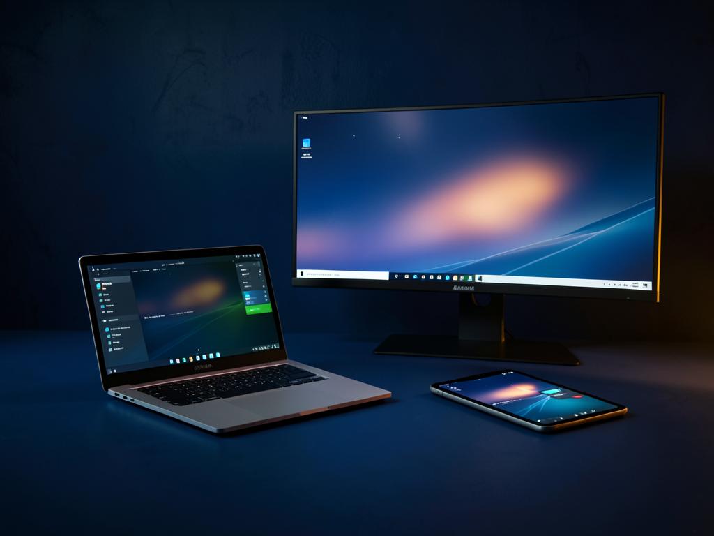 Laptops, tablets & monitors